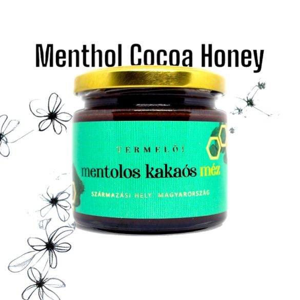 Mint cocoa in honey 230g