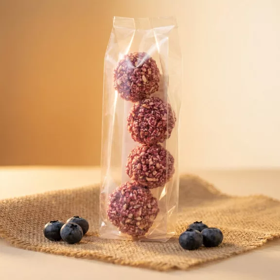 Mézes Puffedli Áfonyás 40g Mézes Puffedli Áfonyás 40g