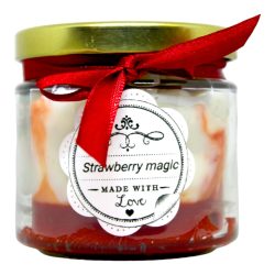 Strawberry candle 130g