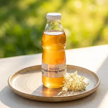 Honey elderflower syrup 500ml