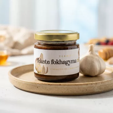 Black garlic in honey 50g