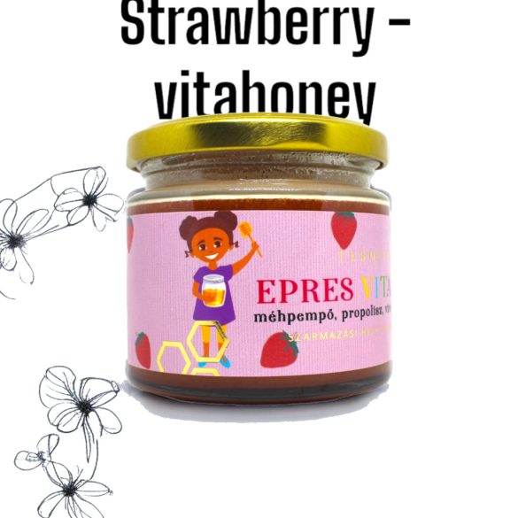 Strawberry Vitamin Honey 230g